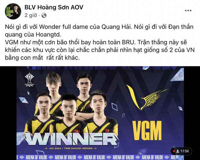 AIC 2021: MC Phương Thảo cùng dàn BLV Liên Quân Việt Nam &quot;quẩy&quot; cực căng sau chiến thắng của V Gaming trước Buriram - Ảnh 5.