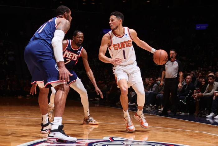 Chặn đứng cuộc lội ngược dòng của Brooklyn Nets, Phoenix Suns tiệm cận kỷ lục của CLB - Ảnh 1.