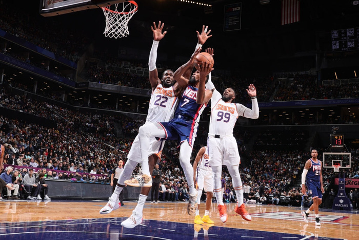 Chặn đứng cuộc lội ngược dòng của Brooklyn Nets, Phoenix Suns tiệm cận kỷ lục của CLB - Ảnh 2.