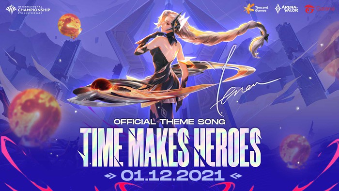 AIC 2021: Bài hát chủ đề của giải đấu &quot;Time Makes Heroes&quot; sẽ ra mắt cùng màn debut solo của một nữ Idol ảo - Ảnh 3.