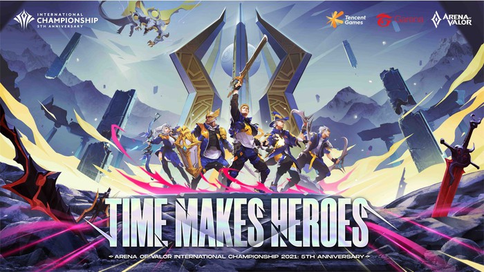 AIC 2021: Bài hát chủ đề của giải đấu &quot;Time Makes Heroes&quot; sẽ ra mắt cùng màn debut solo của một nữ Idol ảo - Ảnh 2.