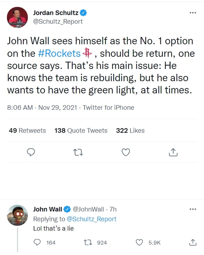 Thực hư tin đồn John Wall sắp trở lại thi đấu - Ảnh 2.