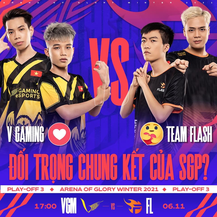 Trực tiếp ĐTDV mùa Đông 2021 hôm nay 6/11: Team Flash vs V Gaming - Ảnh 2.