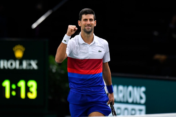 Bỏ lại sau lưng thất bại đau đớn bậc nhất sự nghiệp, Djokovic băng băng tiến vào bán kết Paris Masters - Ảnh 7.