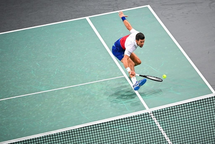 Bỏ lại sau lưng thất bại đau đớn bậc nhất sự nghiệp, Djokovic băng băng tiến vào bán kết Paris Masters - Ảnh 5.