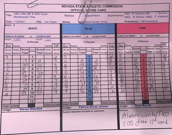 Thống kê trận Canelo Alvarez vs Caleb Plant: Chiến thắng nhờ sức mạnh và sự chính xác - Ảnh 2.