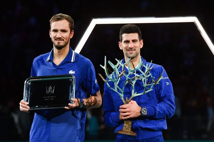 Djokovic ngược dòng trả món nợ cay đắng nhất năm, vô địch Paris Masters để lập nên kỷ lục xứng đáng GOAT - Ảnh 9.
