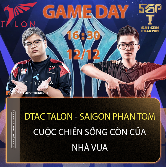 Tứ Kết nhánh thua AIC 2021: Saigon Phantom vs dtac Talon - Cuộc chiến sống còn của Nhà vua - Ảnh 1.