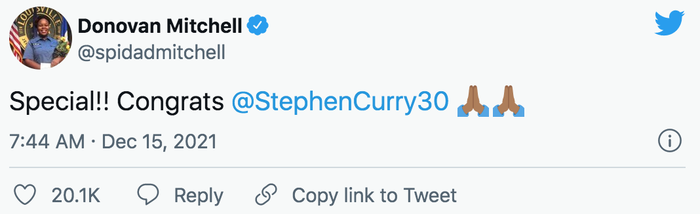 Stephen Curry chiếm sóng MXH cùng loạt phản ứng từ các siêu sao NBA - Ảnh 7.