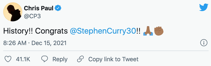 Stephen Curry chiếm sóng MXH cùng loạt phản ứng từ các siêu sao NBA - Ảnh 5.