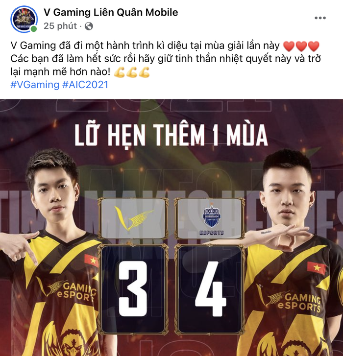 Dàn BLV Liên Quân Việt Nam cùng các tuyển thủ gửi lời động viên V Gaming khi lỡ hẹn với chức vô địch AIC 2021 - Ảnh 7.