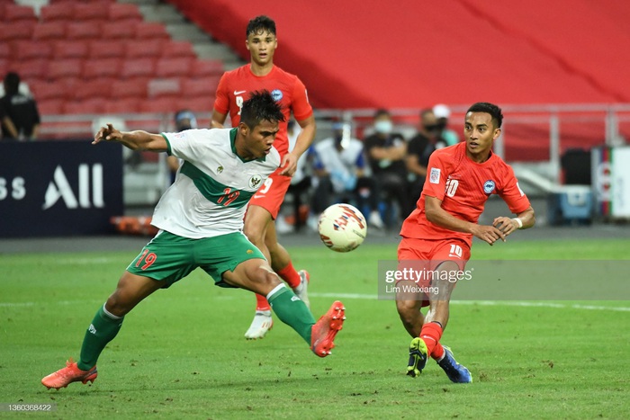 Trực tiếp ĐT Singapore 1-1 ĐT Indonesia, bán kết AFF Cup 2020: Quay lại vạch xuất phát - Ảnh 2.