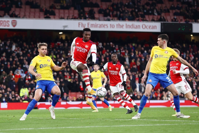 Sao trẻ lập hattrick, Arsenal hiên ngang tiến vào vòng bán kết cúp Liên đoàn Anh - Ảnh 5.