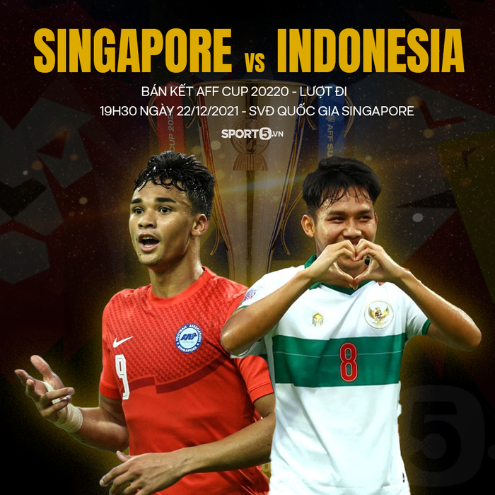 Trực tiếp bán kết AFF Cup 2020, ĐT Singapore vs ĐT Indonesia: Cuộc đấu khốc liệt  - Ảnh 2.