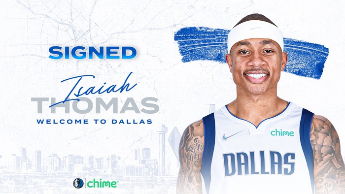 Isaiah Thomas tiếp tục bám trụ ở NBA cùng bản hợp đồng 10 ngày với Dallas Mavericks - Ảnh 1.