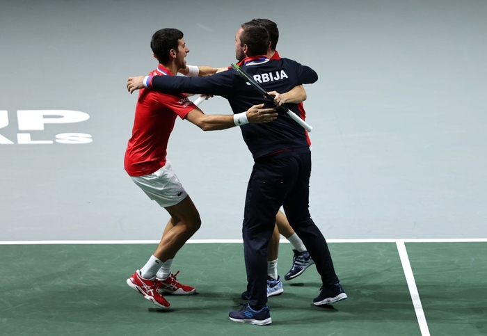 Đạt đến cột mốc &quot;độc cô cầu bại&quot;, Djokovic vẫn gục ngã ở bán kết Davis Cup - Ảnh 6.