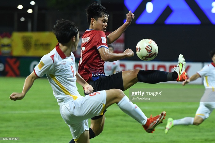 Những hình ảnh hiếm hoi từ trận đấu ĐT Việt Nam 2-0 ĐT Lào ở AFF Cup 2020 - Ảnh 5.