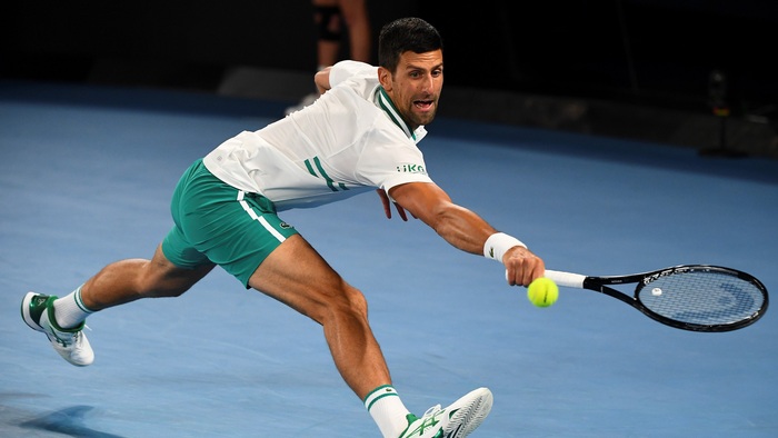 Novak Djokovic nén đau vào tứ kết Australian Open - Ảnh 4.