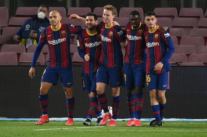 Messi tỏa sáng giúp Barca gỡ thế bế tắc trước đội áp chót La Liga - Ảnh 1.