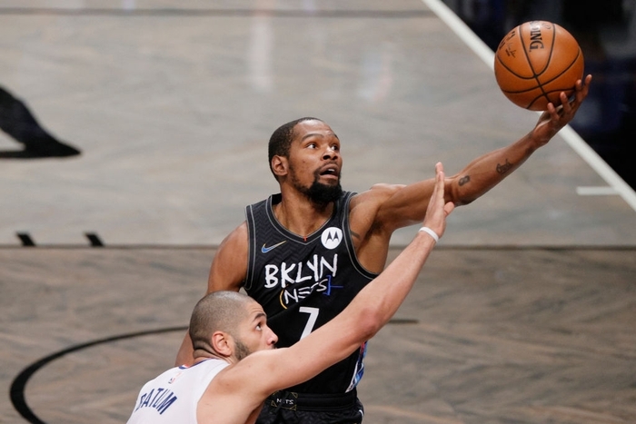 Kevin Durant đi vào lịch sử Brooklyn Nets, chỉ đứng sau thành tích của Wilt Chamberlain trong toàn NBA - Ảnh 1.
