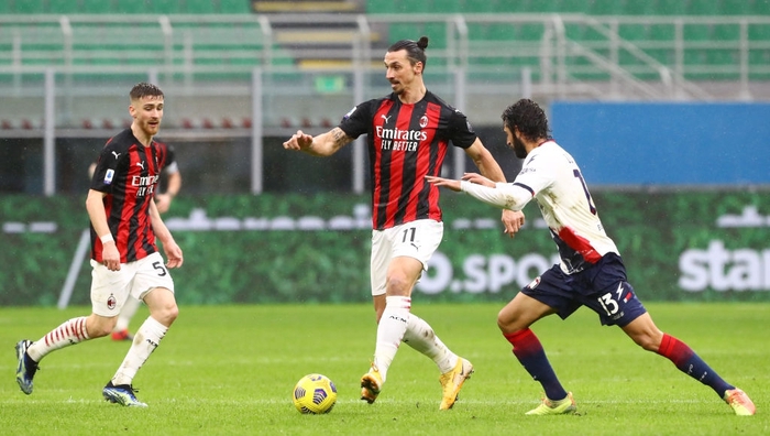 Ibra lập cú đúp, AC Milan đại thắng đòi lại ngôi đầu bảng - Ảnh 5.