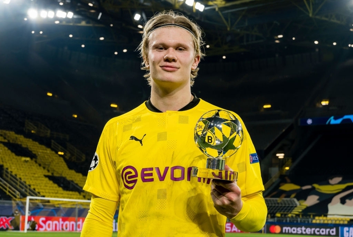 Erling Haaland hai lần sút tung lưới thủ môn trong một pha ghi bàn cho Dortmund - Ảnh 9.