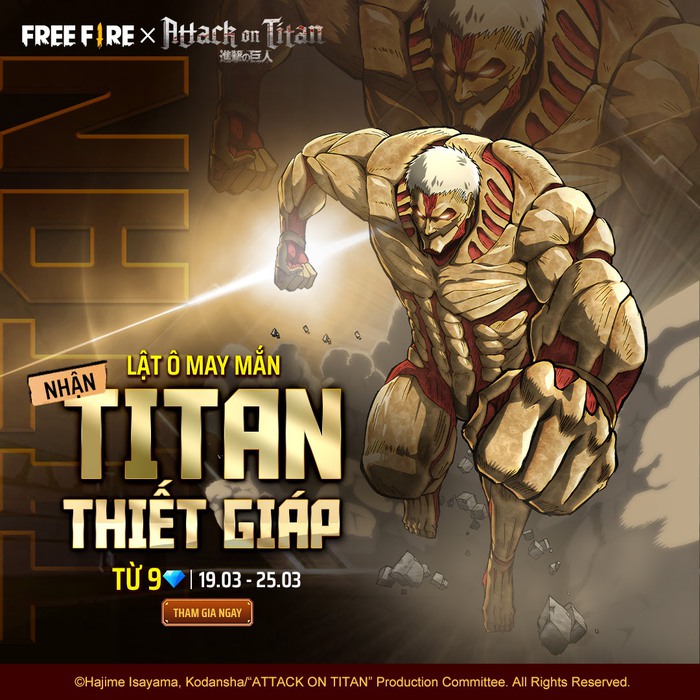 Người chơi Free Fire sẽ chiến đấu sinh tồn như những chiến binh Titan thông qua sự kết hợp mới - Ảnh 4.
