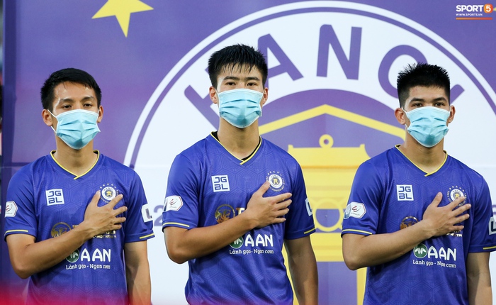Duy Mạnh và đồng đội làm điều chưa từng có trước trận Hải Phòng - Hà Nội FC  - Ảnh 2.
