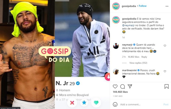 Neymar lên tiếng về tin đồn dùng Tinder để săn gái dạo - Ảnh 3.
