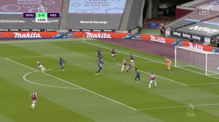 Arsenal hòa kịch tính trong trận đấu Jesse Lingard rực sáng  - Ảnh 4.