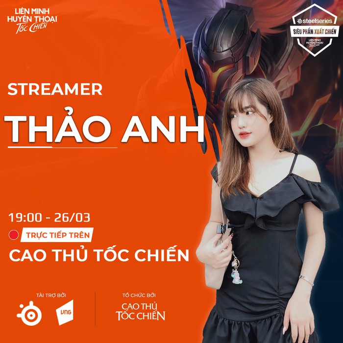 Thảo Anh có màn trình diễn xuất sắc ở showmatch Tốc Chiến