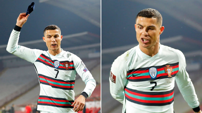 Những khoảnh khắc Ronaldo mất bình tĩnh đến cực độ - Ảnh 9.