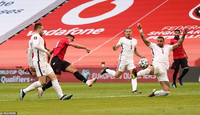 Anh thắng nhàn Albania 2-0 - Ảnh 1.
