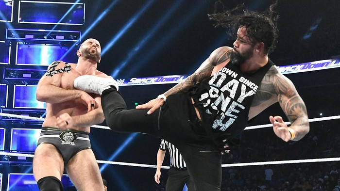 WWE cấm đô vật vỗ đùi, fan &quot;mếu máo&quot; lo vì đòn diễn chẳng còn đủ &quot;áp phê&quot; - Ảnh 1.