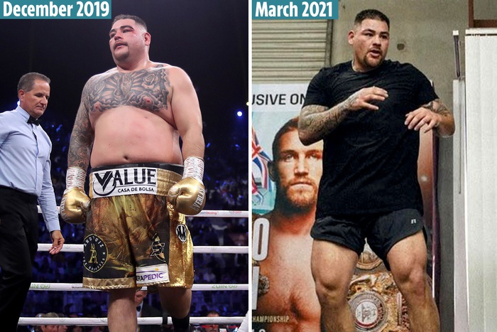 &quot;Gã béo&quot; Andy Ruiz lột xác ngoạn mục trước ngày tái xuất, đáng chú ý nhất là ở đôi chân  - Ảnh 2.