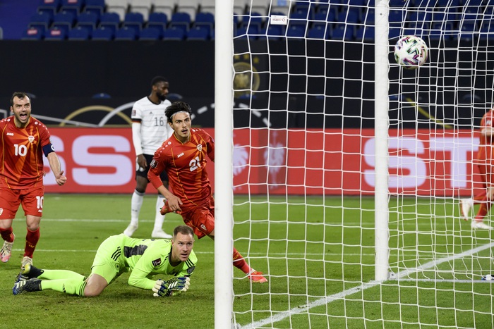 Đức thua sốc &quot;tí hon&quot; Bắc Macedonia trong trận đấu cuối của HLV Joachim Low ở vòng loại World Cup 2022 - Ảnh 10.
