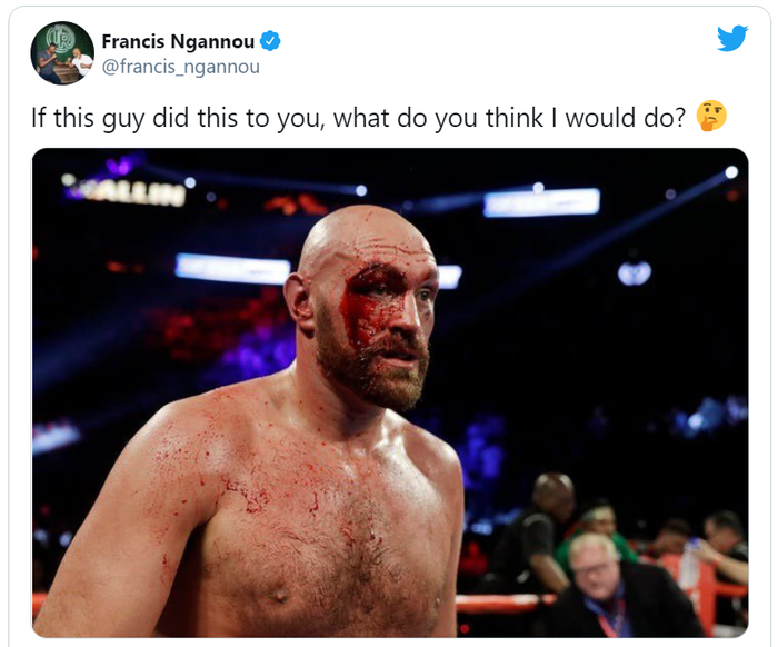 Tyson Fury tuyên bố &quot;thắng dễ&quot; Francis Ngannou nếu đôi bên đối đầu, nhà vô địch UFC lập tức đáp lời - Ảnh 3.