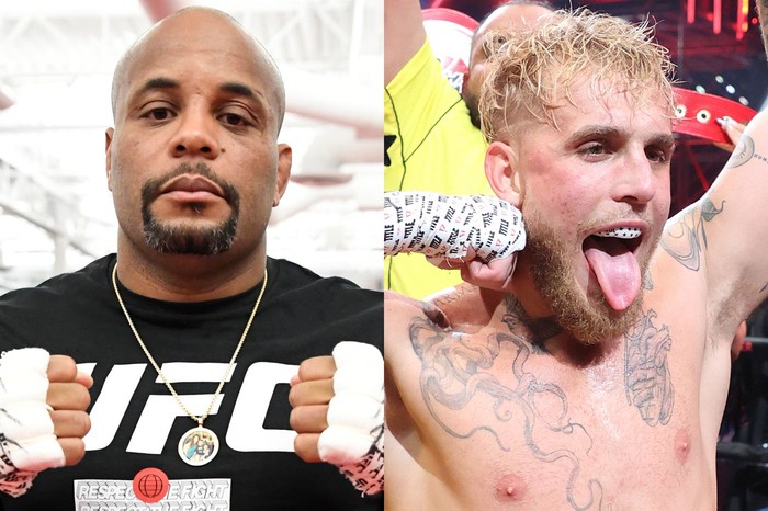 Cựu vương Daniel Cormier đấu võ mồm, suýt tát Jake Paul khi đôi bên chạm mặt tại UFC 261 - Ảnh 3.