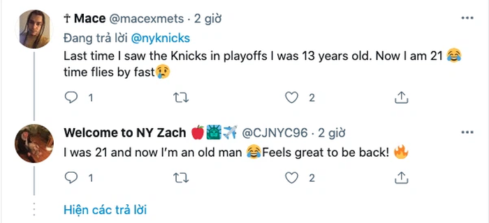 Mạng xã hội bùng nổ sau khi New York Knicks chính thức trở lại vòng Playoff sau 7 mùa giải vắng mặt - Ảnh 9.