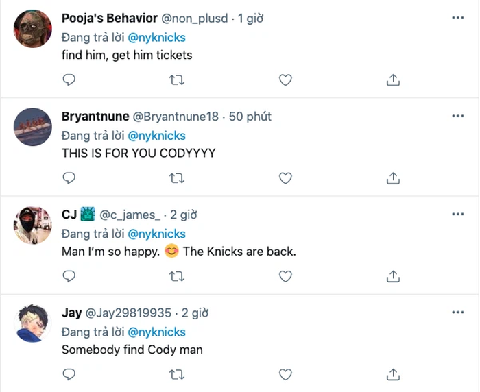 Mạng xã hội bùng nổ sau khi New York Knicks chính thức trở lại vòng Playoff sau 7 mùa giải vắng mặt - Ảnh 6.