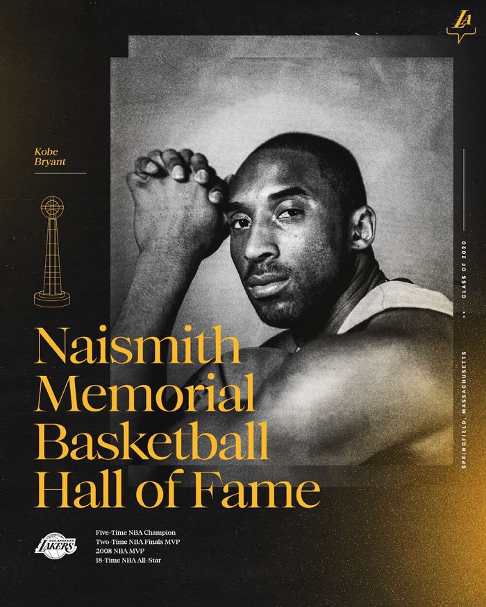 Toàn cảnh NBA Hall of Fame 2020: buổi lễ cảm động khi Kobe Bryant và các huyền thoại NBA được công nhận vào Đại sảnh Danh vọng - Ảnh 1.