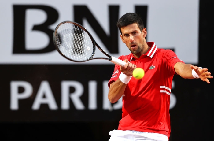 Djokovic thắng liên tiếp hai trận trong ít giờ để đấu Nadal tại chung kết Rome Masters - Ảnh 11.