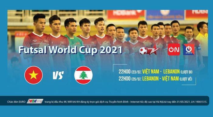 Xem trực tiếp 2 trận đấu của ĐT Futsal Việt Nam tại vòng play-off Futsal World Cup 2021 trên kênh nào? - Ảnh 1.