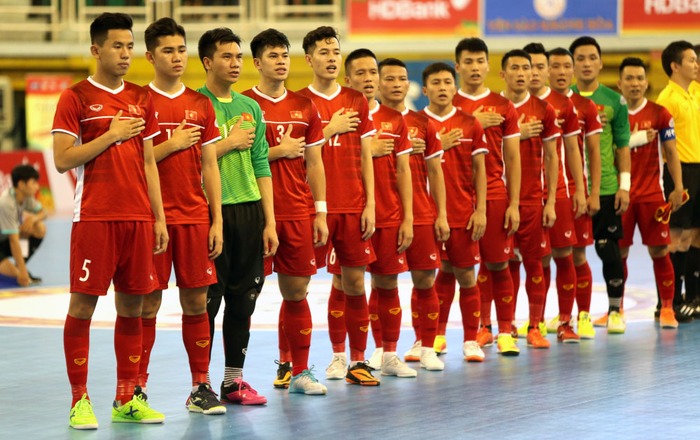 Futsal Việt Nam chốt 14 cầu thủ đá trận play-off Futsal World Cup 2021 - Ảnh 1.