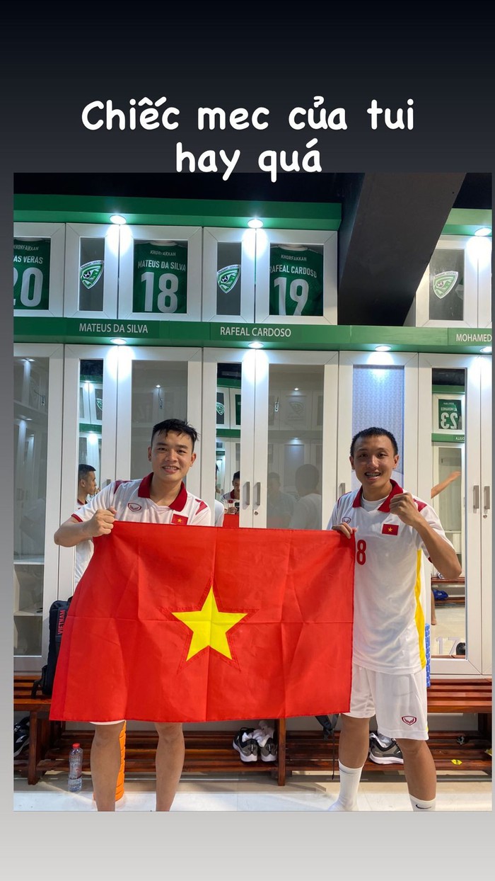 ĐT futsal Việt Nam quẩy tưng bừng trong phòng thay đồ sau khi giành vé dự World Cup - Ảnh 2.