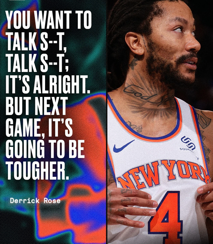 Màn trình diễn đẳng cấp của Derrick Rose giúp New York Knicks chiến thắng nghẹt thở ở game 2 - Ảnh 1.