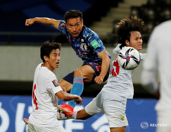 Nhật Bản đè bẹp Myanmar bằng chiến thắng 10-0 - Ảnh 1.