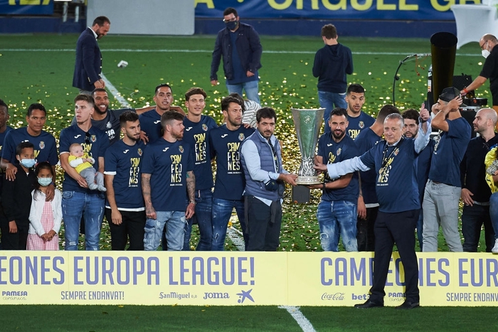 Villarreal diễu hành mừng vô địch Europa League ở quê nhà - Ảnh 8.