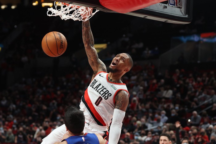 Bùng nổ với 37 điểm, Damian Lillard vẫn không thể giành chiến thắng trước sự đồng đều của Denver Nuggets - Ảnh 2.