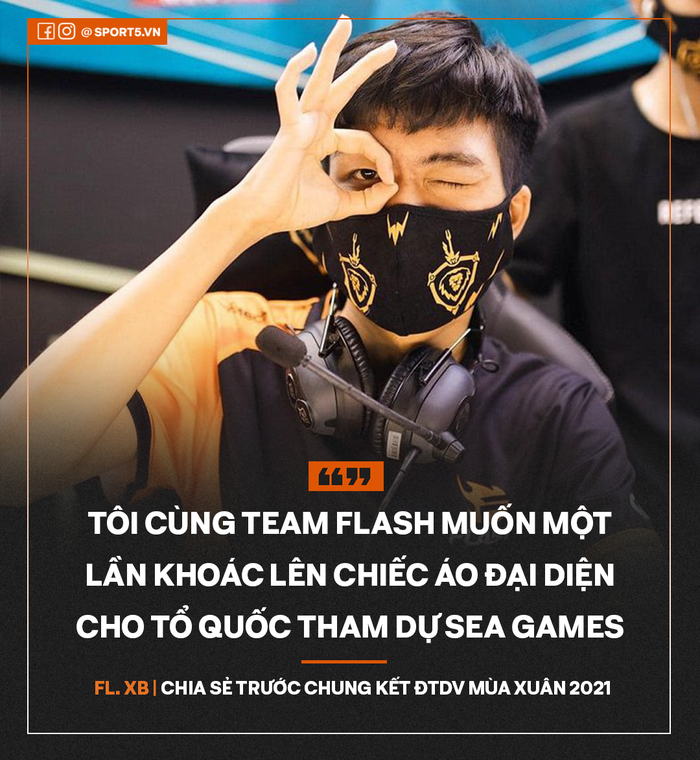 SEA Games là mục tiêu hàng đầu của XB và Team Flash